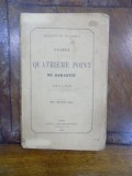 Religion el Politic de quatrieme point de garantie, General Gheorghe Manu, Paris 1856 cu dedicatia autorului