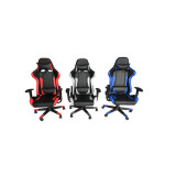 Scaun Gamer PRO - 3 Culori - Negru-Gri