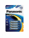 Baterie Panasonic Evolta AAA R3 1,5V alcalina LR03EGE/4BP set 4 buc.