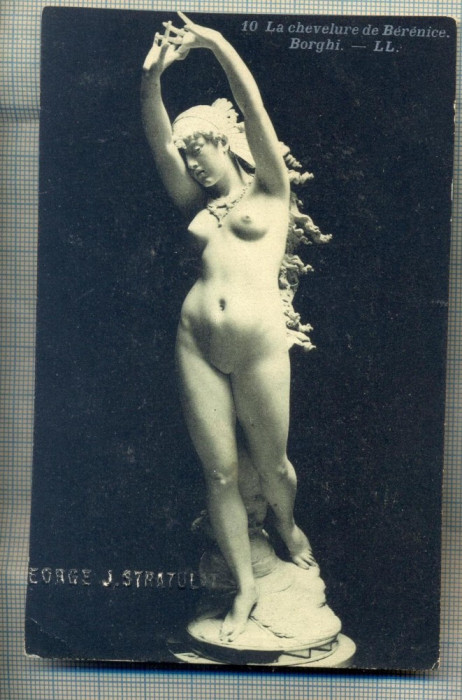 AD 453 C. P. VECHE - LA CHEVELURE DE BERENICE BORGHI (NUD)