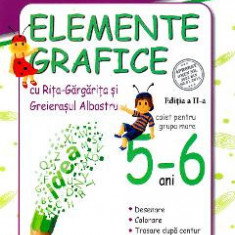 Elemente grafice 5-6 ani. Ed.2 - Alice Nichita, Mihaela Mitroi