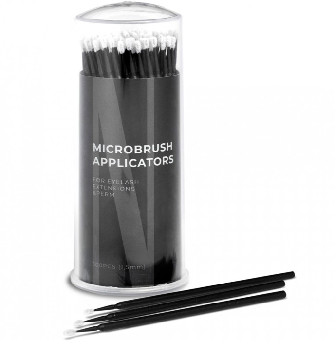 Microaplicatoare de a genelor 1.5 mm Nanolash 100 buc - fără scame