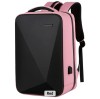 Rucsac TAIKESEN TK-L1, smart casual, rezistent la apa, buzunar anti furt, cu port USB, roz