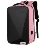 Cumpara ieftin Rucsac TAIKESEN TK-L1, smart casual, rezistent la apa, buzunar anti furt, cu port USB, roz