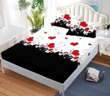 Cumpara ieftin Husa Pat Elastic Alba, 3 Piese, Zola HP054, 180x200 cm, PVC Fara Ftalati. Include 2 Fete de Perna 50x75 cm