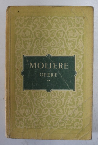 MOLIERE OPERE VOL.2-BUC.1955