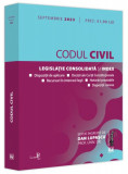 Codul civil. Legislație consolidată și index (septembrie 2023) - Paperback brosat - Dan Lupaşcu - Universul Juridic