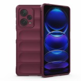 Cumpara ieftin Husa antisoc Xiaomi Redmi Note 12 Pro 5G Bordo TCHMS, Techsuit