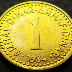 Moneda 1 DINAR - RSF YUGOSLAVIA, anul 1984 *cod 2026