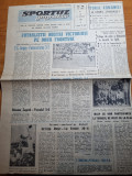 Sportul popular 21 septembrie 1967-fc arges-ferncvsros 3-1,raliul romaniei,oina