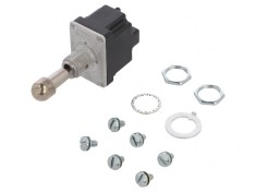 Comutator basculant DPDT ON-ON-ON 6A/230VAC 20A/28VDC