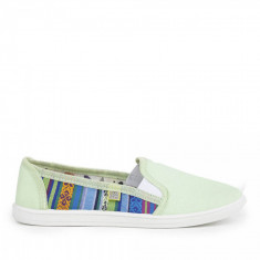 Slip-on COMBINAT pentru Femei, Fistichiu