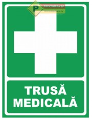 Indicator verde pentru trusa medicala foto