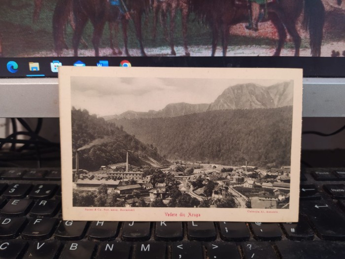 Vedere din Azuga, colecția Al. Antoniu, circa 1900, 205