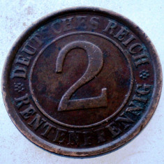 7.714 GERMANIA WEIMAR 2 RENTENPFENNIG 1924 A