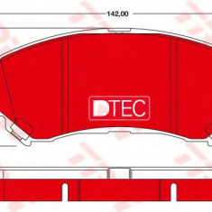 Set placute frana,frana disc NISSAN X-TRAIL (T31) (2007 - 2013) TRW GDB3467DTE