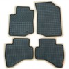 Covorase Cauciuc Auto Toyota Aygo II (2014+) Rigum - Dedicate, Negre, Fara Miros, Margine Protectie