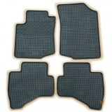 Covorase Cauciuc Auto Toyota Aygo II (2014+) Rigum - Dedicate, Negre, Fara Miros, Margine Protectie