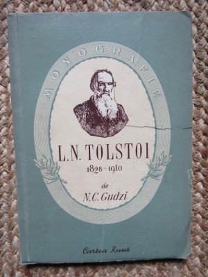 L. N. Tolstoi 1828-1910 - N. C. Gudzi foto