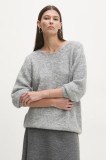 Answear Lab pulover de lana culoarea gri