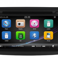 Navigatie Gps Dacia Logan Duster Sandero Logdy Dokker Renault , Windows 6.0 , Dvd Player , Usb , Bluetooth , Card 8GB Europa full