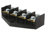 Regletă de conexiuni terminal 16mm2 400V 4 piste