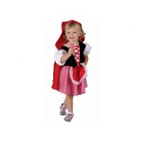 Costum carnaval Scufita Rosie pentru fetite, marime 92/104 cm ( 3-4 ani)