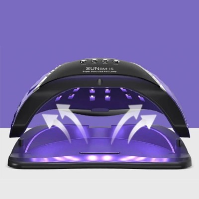 UV/LED lamp 131W (sensor, timer, display) foto