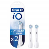 Set 2 rezerve periuta de dinti electrica Braun Oral-B iO Ultimate Clean, 80335621