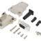 Conector D-Sub 9 pini mamă unghi 45&deg; lipire cablu aurit