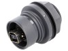 Conector Adaptor BULGIN USB A/B 2.0, IP68, IP69K, Montare Panou, PXP6042/B