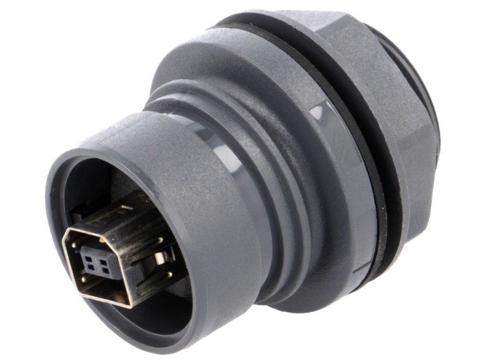 Conector adaptor USB A/B IP68 IP69K
