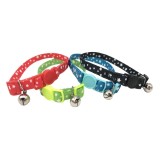 Zgarda pisici &amp; stelute 1 cm/30 cm