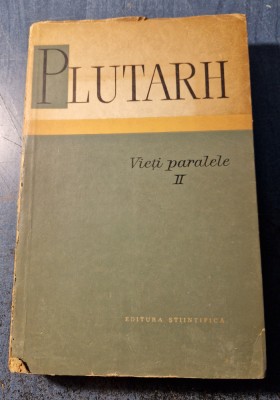Plutarh Vieti Paralele volumul 2 foto