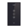 Post interior interfon DIGITAL Electra PAS.27N audio semiduplex taste touch negru sticla securizata compatibil PAS.17A P4S.A91