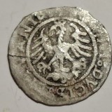 Polonia 1/2 Groschen/ Groși 1522 argint Sigismund l cel Bătr&acirc;n
