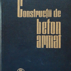 MIHAIL D. HANGAN - CONSTRUCTII DE BETON ARMAT (1963)