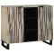vidaXL Bufet Alb 90 x 33 x 75 cm Lemn masiv de mango 4018000