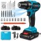 Masina de gaurit si insurubat 28V, 2 acumulatori, 1600rpm, 45N.m, multicolor