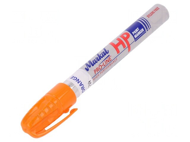 Marker cu vopsea lichidă portocalie PAINTRITER HP