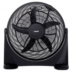 Ventilator Mesko MS 7330, 180W, Podea, 50cm, 3 viteze, 44,3 mc/min, Negru