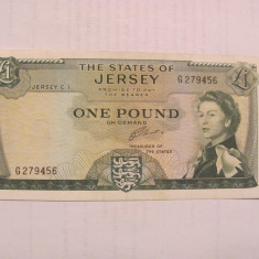 CY - Pound 1972 Jersey / frumoasa / rara