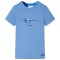 Tricou pentru copii, albastru mediu, 92