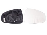 Geam oglinda exterioara cu suport fixare Audi A1 (8x), 04.2010-12.2018, partea Dreapta, incalzit; sticla convexa, Aftermarket