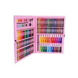 Set pentru pictura 168 piese cu geanta inclusa, Roz, Oem