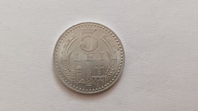 Romania -5 Lei 1978-stare f buna foto