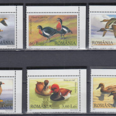 ROMANIA 2007 LP 1771 RATE SI GASTE SALBATICE SERIE MNH