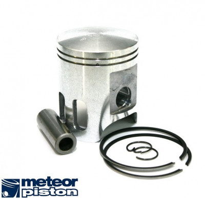 Piston Aprilia Scarabeo - MBK Ovetto &amp;ndash; Nitro &amp;ndash; Booster &amp;ndash; Yamaha Aerox &amp;ndash; Neos &amp;ndash; BWS 2T AC 100cc D53.00 bolt 14 foto