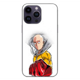 Husa compatibila cu Apple iPhone 14 Pro Max Silicon Gel Tpu Model One Punch Man Saitama