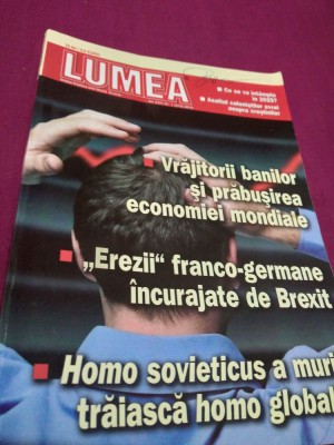 REVISTA LUMEA NR. 1 /2019 EDITIE NOUA foto